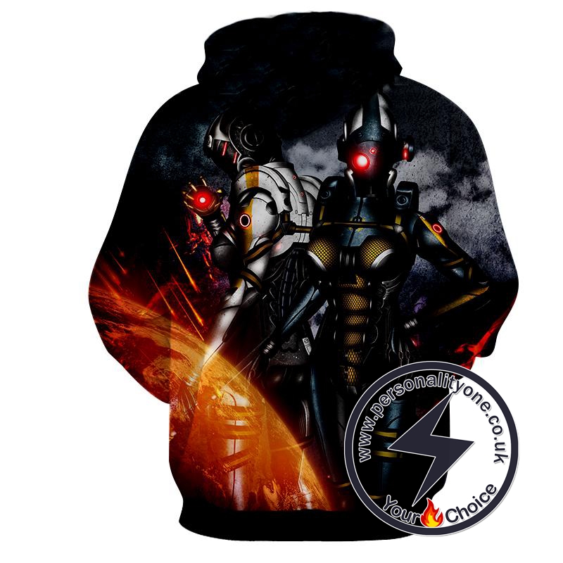 Mass Effect - Mass Effect Sweat Shirt - Mass Effect Hoodies